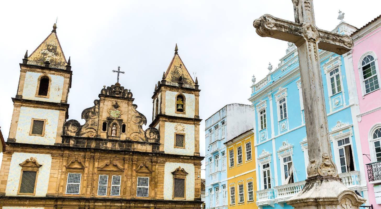 Voyage pour Salvador de Bahia au Brésil et visite de l’église Sao Francisco