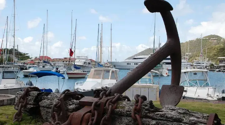 L'Ancre de Gustavia Billet d'avion pas cher Gustavia