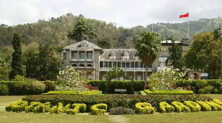 Le jardin Botanic de Port of Spain Billet d’avion pour Port d’Espagne, balade dans le jardin botanique