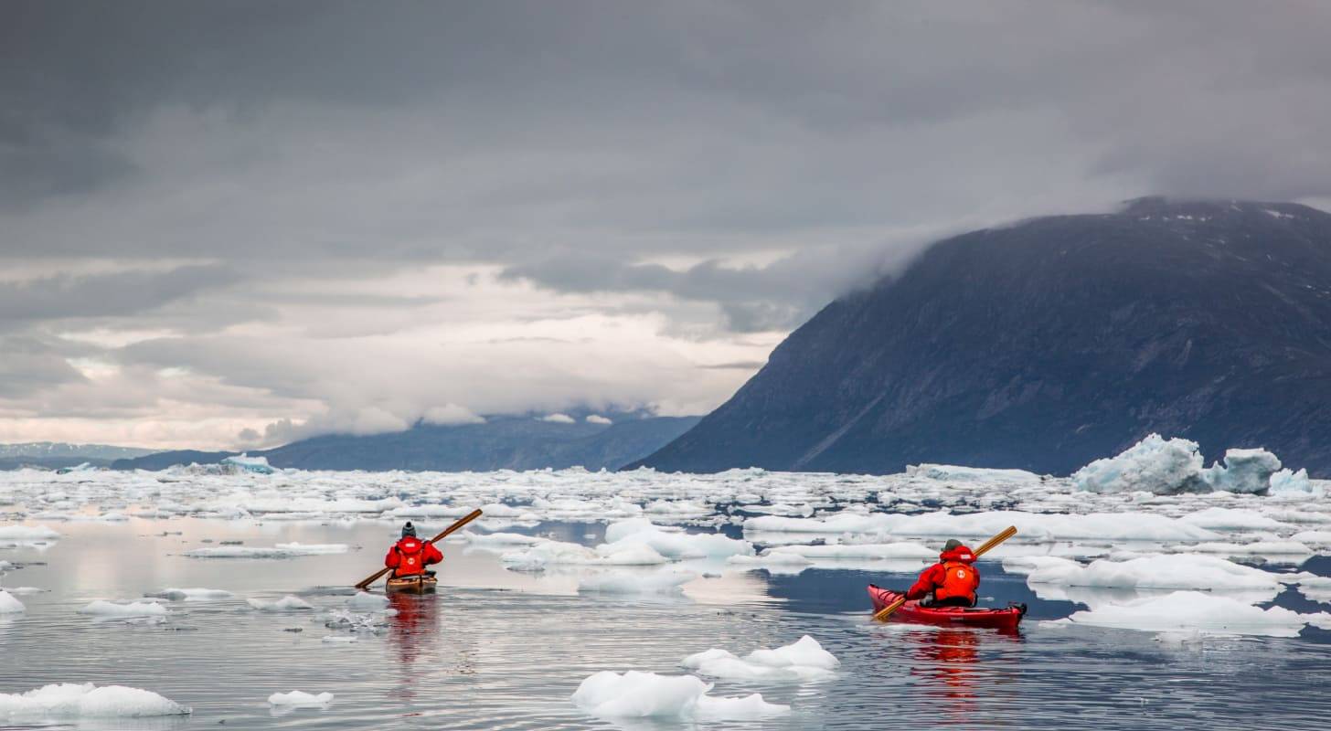 Partez en voyage au Groenland et découvrez le kayac en milieu arctique