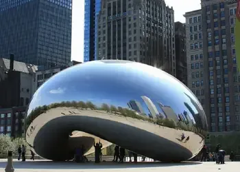 Trouvez un vol pas cher pour Chicago et baladez-vous au Milennium Park