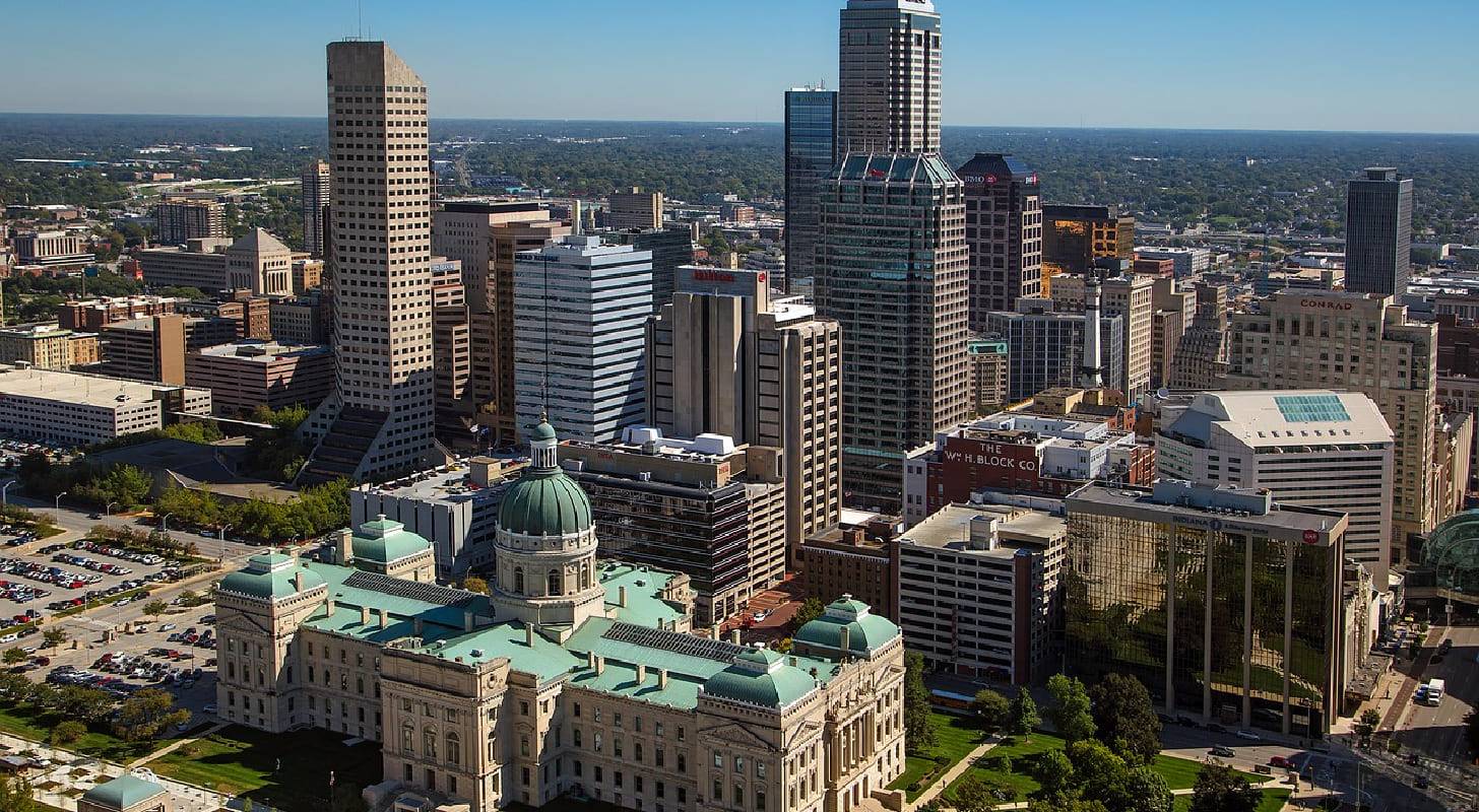 Partez en voyage aux Etats-Unis et découvrez l'Indiana State House d'Indianapolis