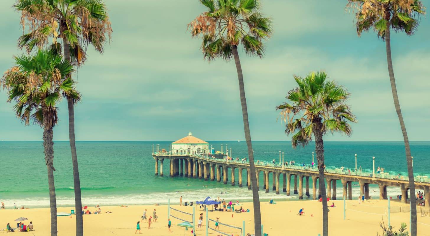 Trouvez un vol pas cher pour Los Angeles et profitez des plages californiennes