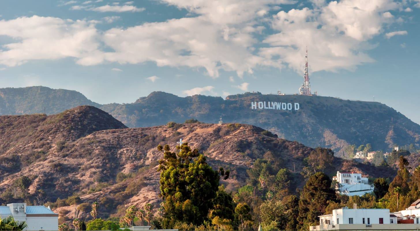 Billets d'avion pas chers pour Los Angeles , allez voir la colline d'Hollywood 