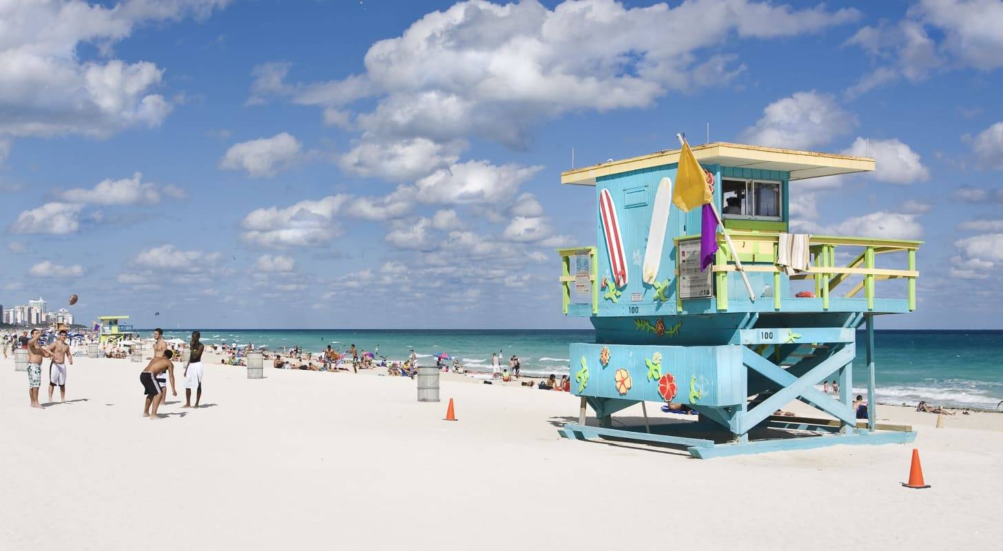 Vols pas chers Miami, profitez des plages de Floride