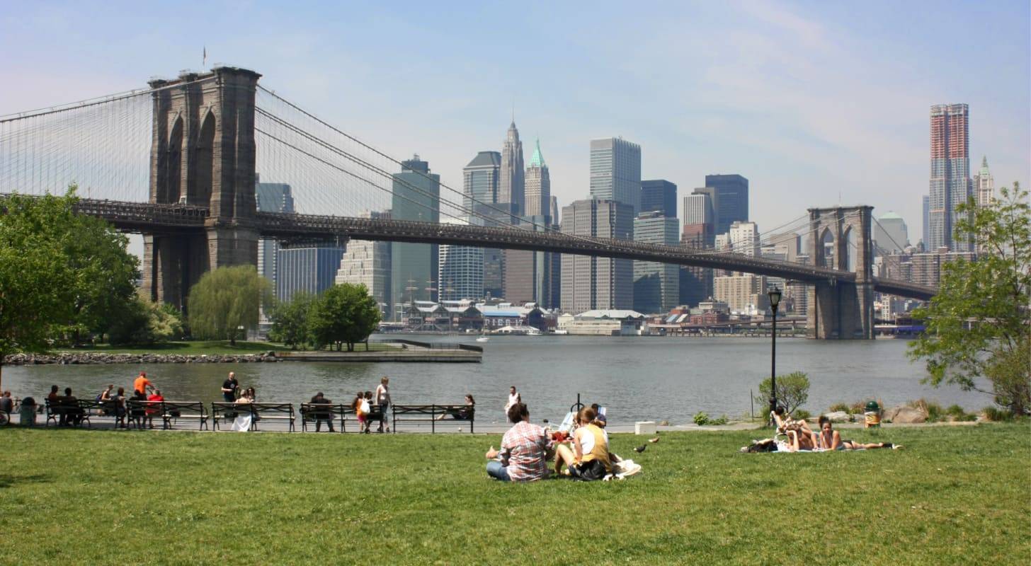 Vol direct New York, admirez le pont de Brooklyn