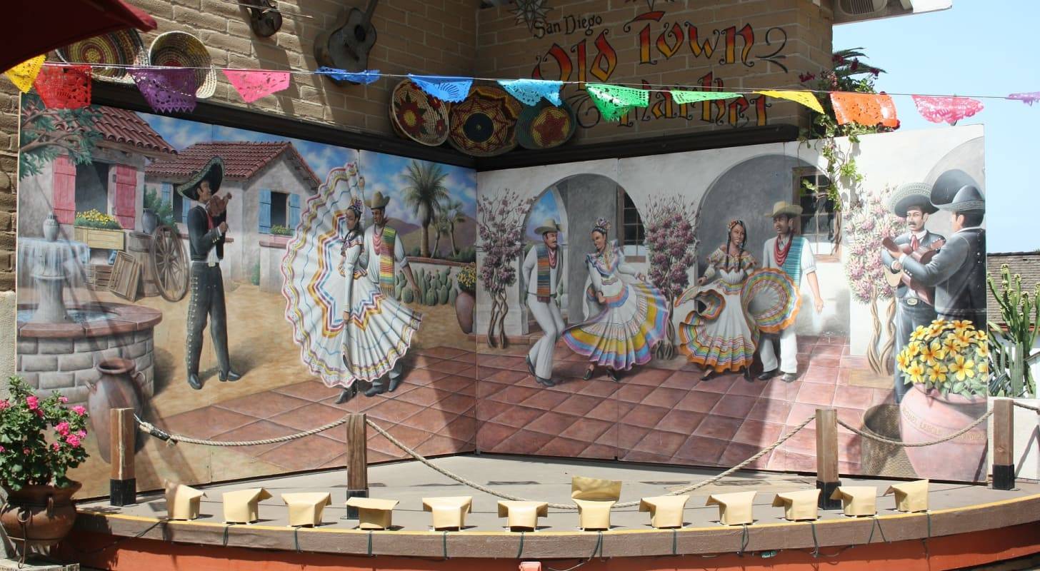 Photo du vieux marché de San Diego