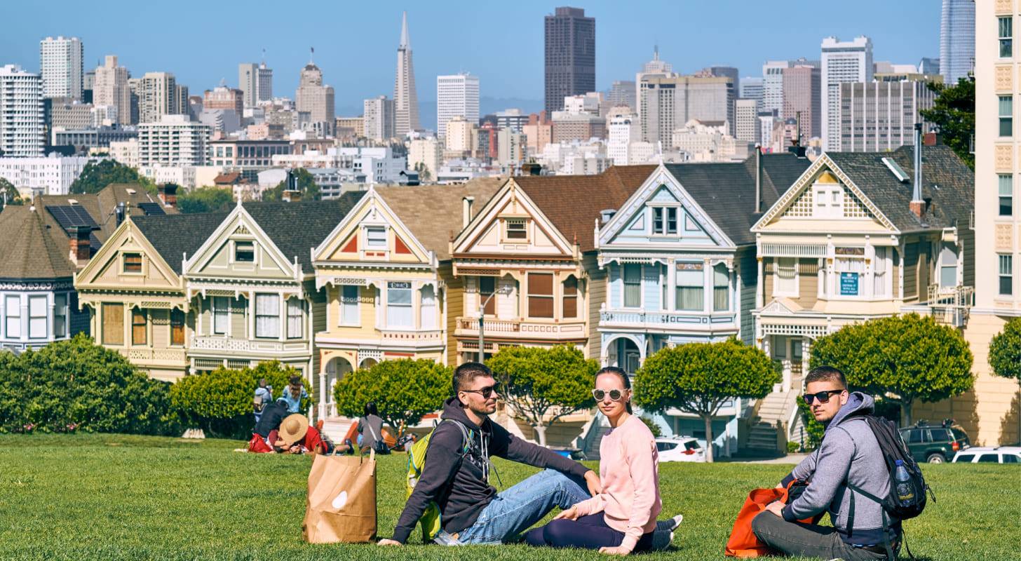Trouvez un billet d'avion pas cher pour San Francisco et allez admirer les Seven Sisters
