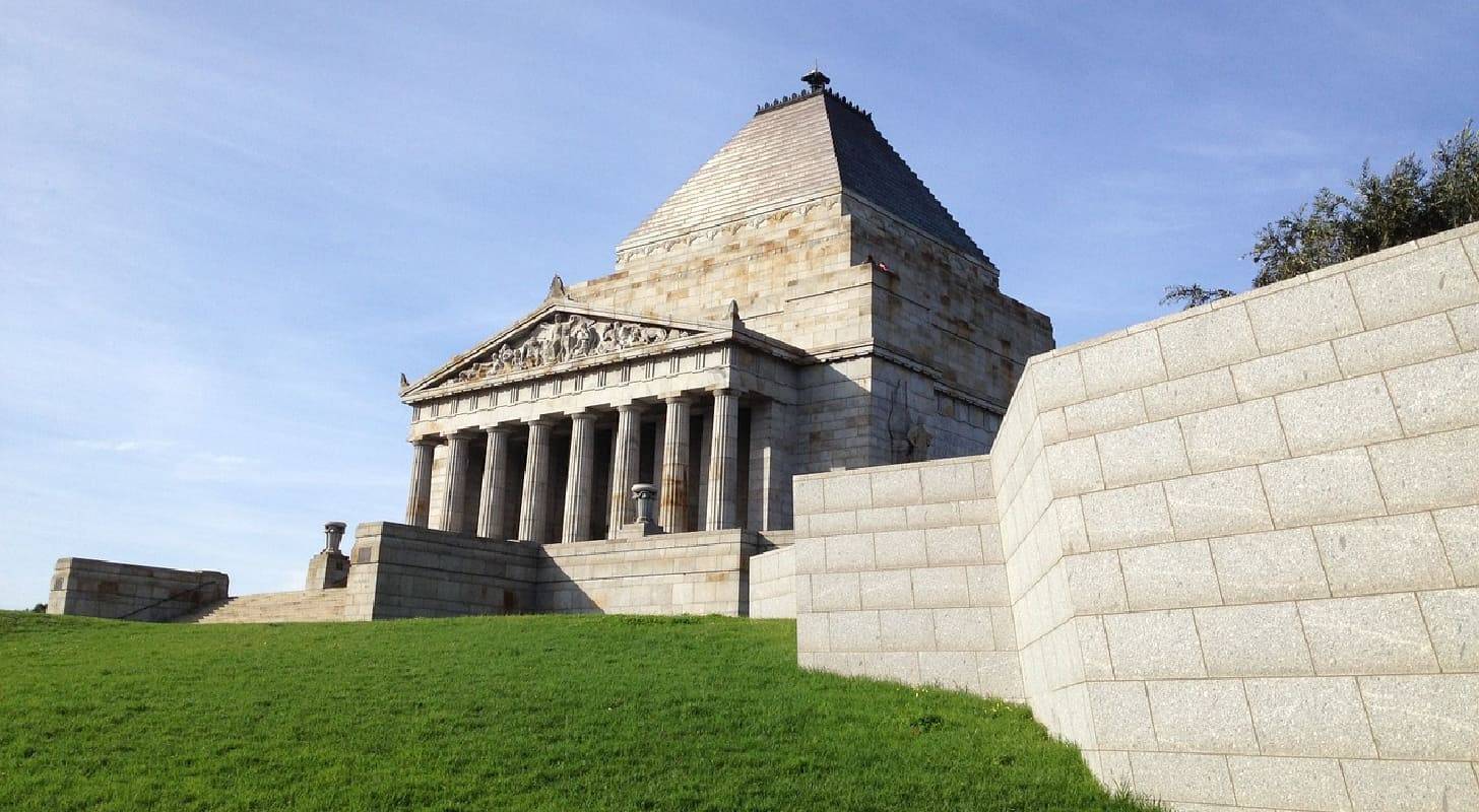 Voyage à Melbourne, visite du Sanctuaire du souvenir