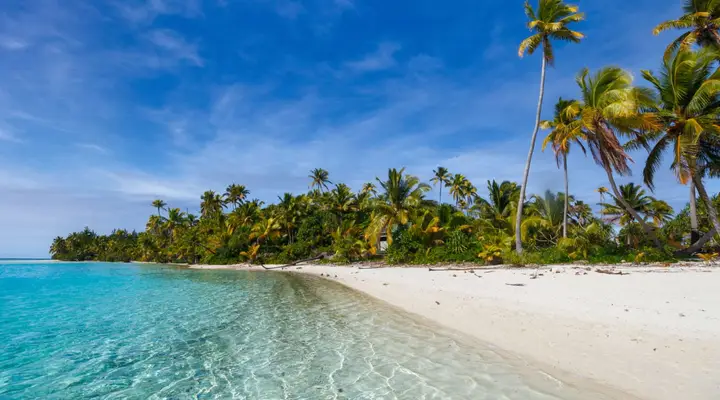 Plage de Takapoto Voyage en Polynésie : Atoll de Takapoto