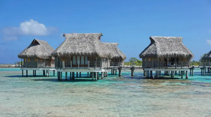 Bungalow sur le lagon de Tikehau Vol pas cher Tikehau en Polynésie française