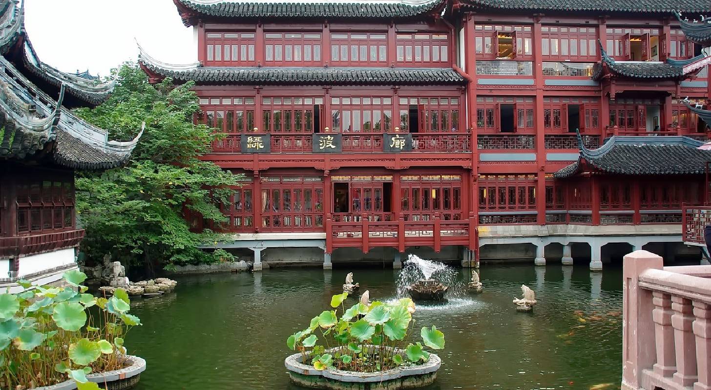 Voyage à Shanghai, visite du Temple du Dieu de la ville