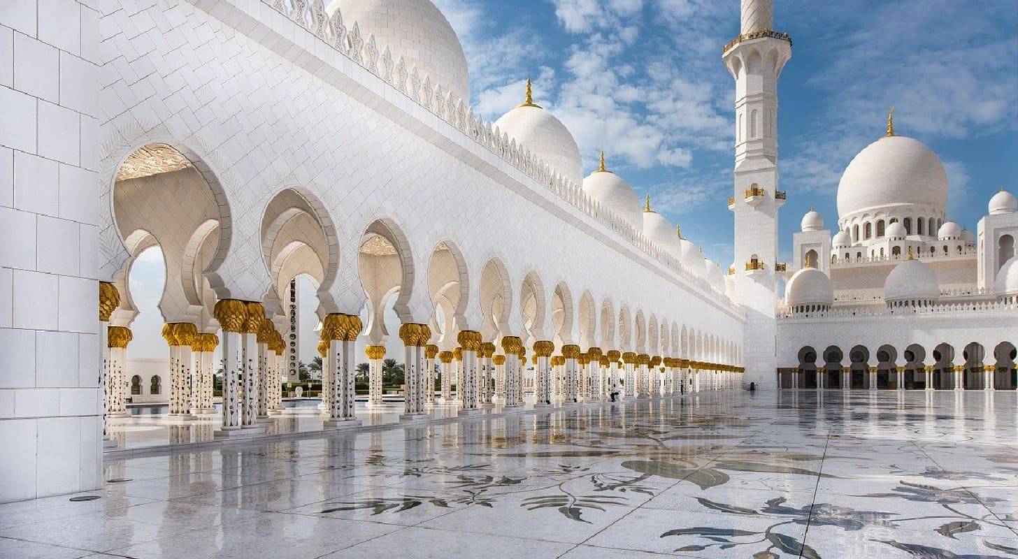 Vol pas cher pour Abou Dabi, visite de la Mosquée Cheikh Zayed