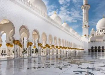 Vol pas cher pour Abou Dabi, visite de la Mosquée Cheikh Zayed