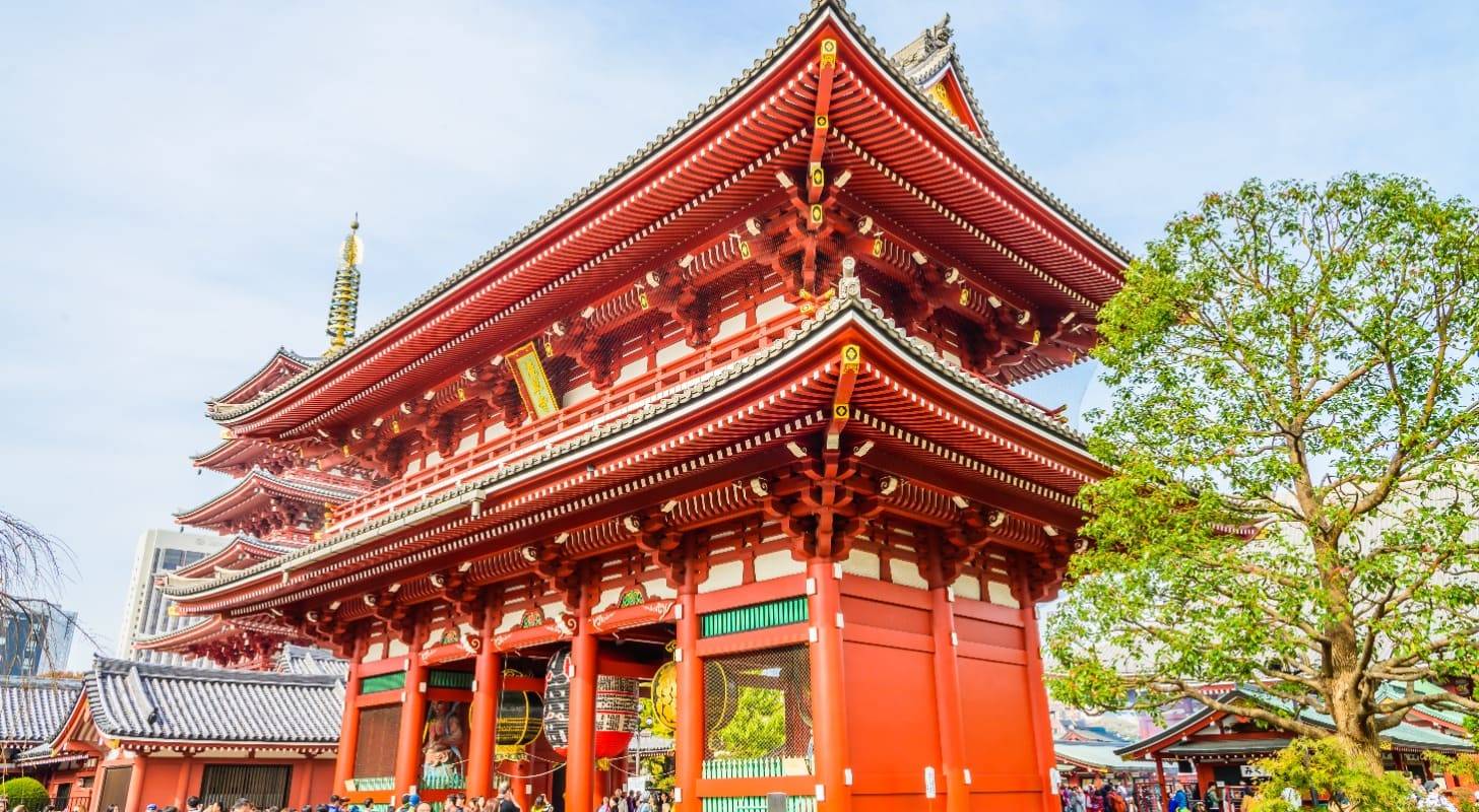 Billet d’avion pour Tokyo, visitez le temple Sensoji