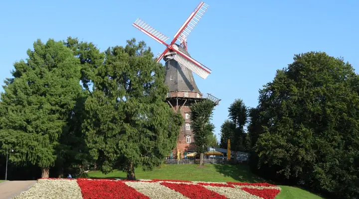 Le Moulin à vent de Brême Photo du moulin à vent de Brême