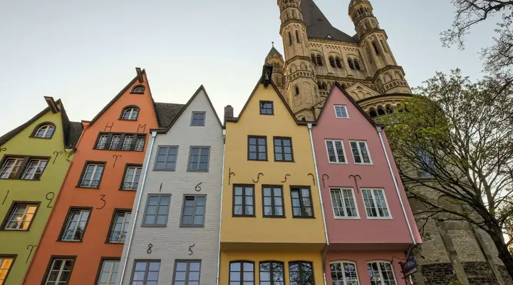Photo du centre historique de Cologne Photo du centre historique de Cologne