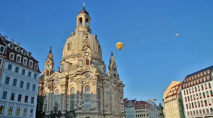 L'Église Frauenkirche à Dresde Photo de la Frauenkirche à Dresde en Allemagne