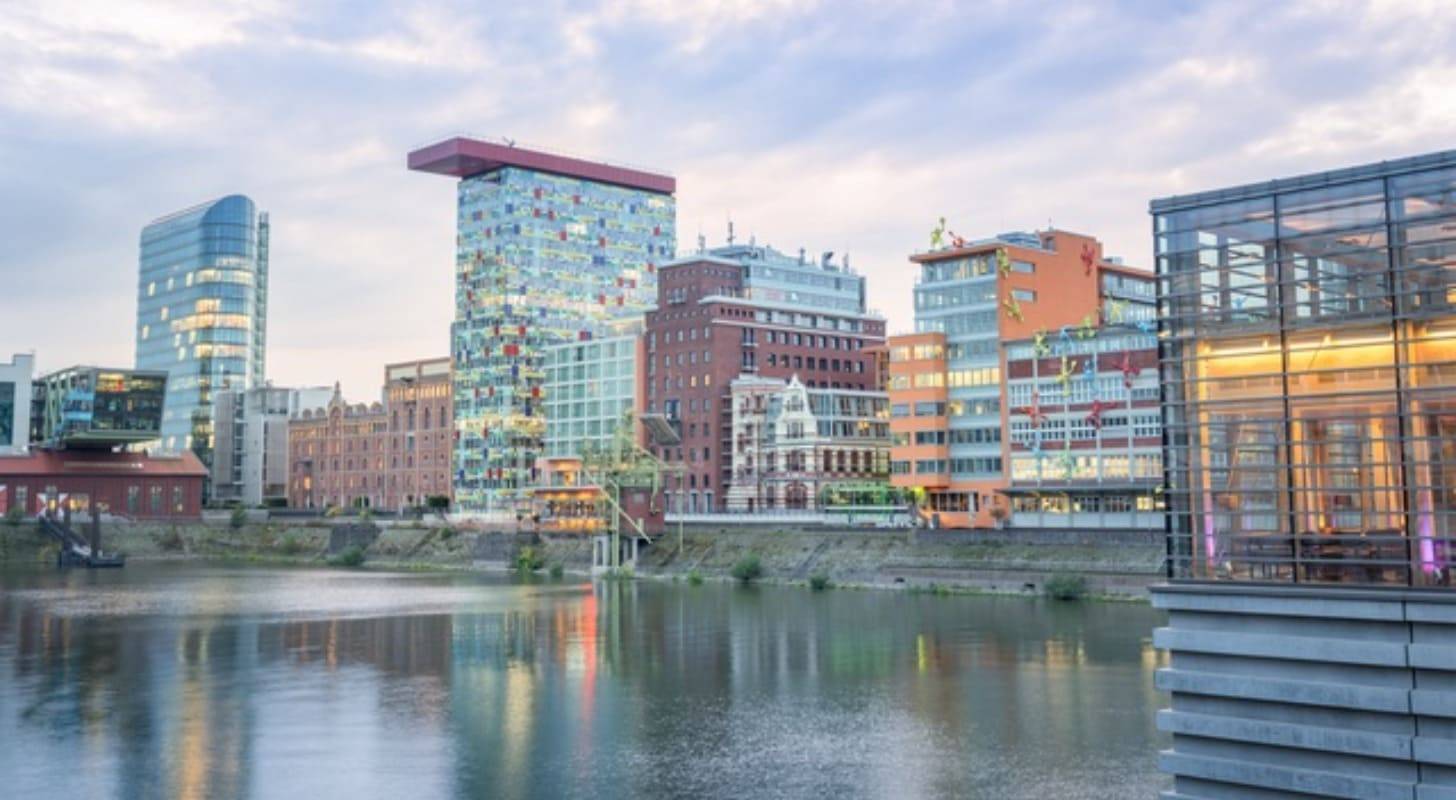 Photo du port de Düsseldorf