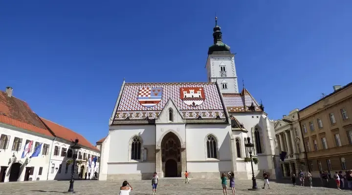 Vol pas cher pour Zagreb, visitez l'Église Saint-Marc Vol pas cher pour Zagreb, visitez l'Église Saint-Marc
