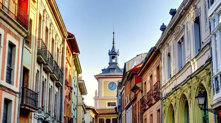 Vieille ville colorée d'Oviedo Réserver un vol direct pour Oviedo