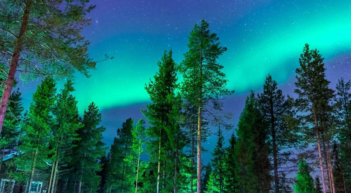Vol pas cher Kuusamo pour admirer les aurores boréales en Finlande