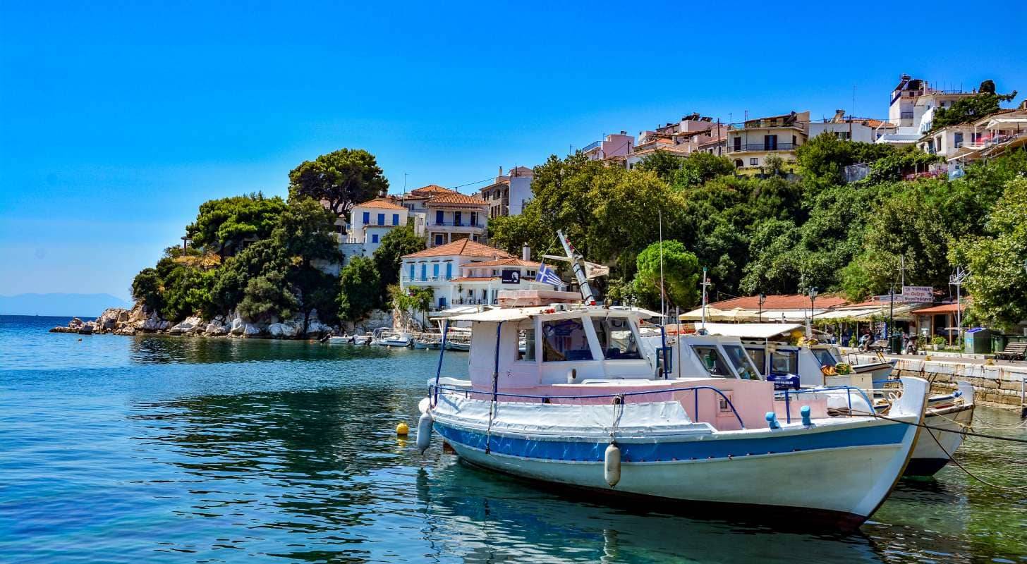 Vacances en Grèce - visite à Skiathos