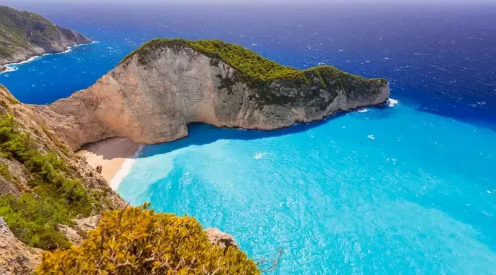 Navajo Beach en Grèce Billet d’avion Zante pas cher - découvrez la ville de Zakynthos