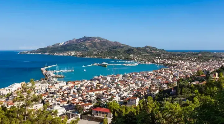 Vue panoramique sur Zante Voyage en Grèce - Vol pas cher