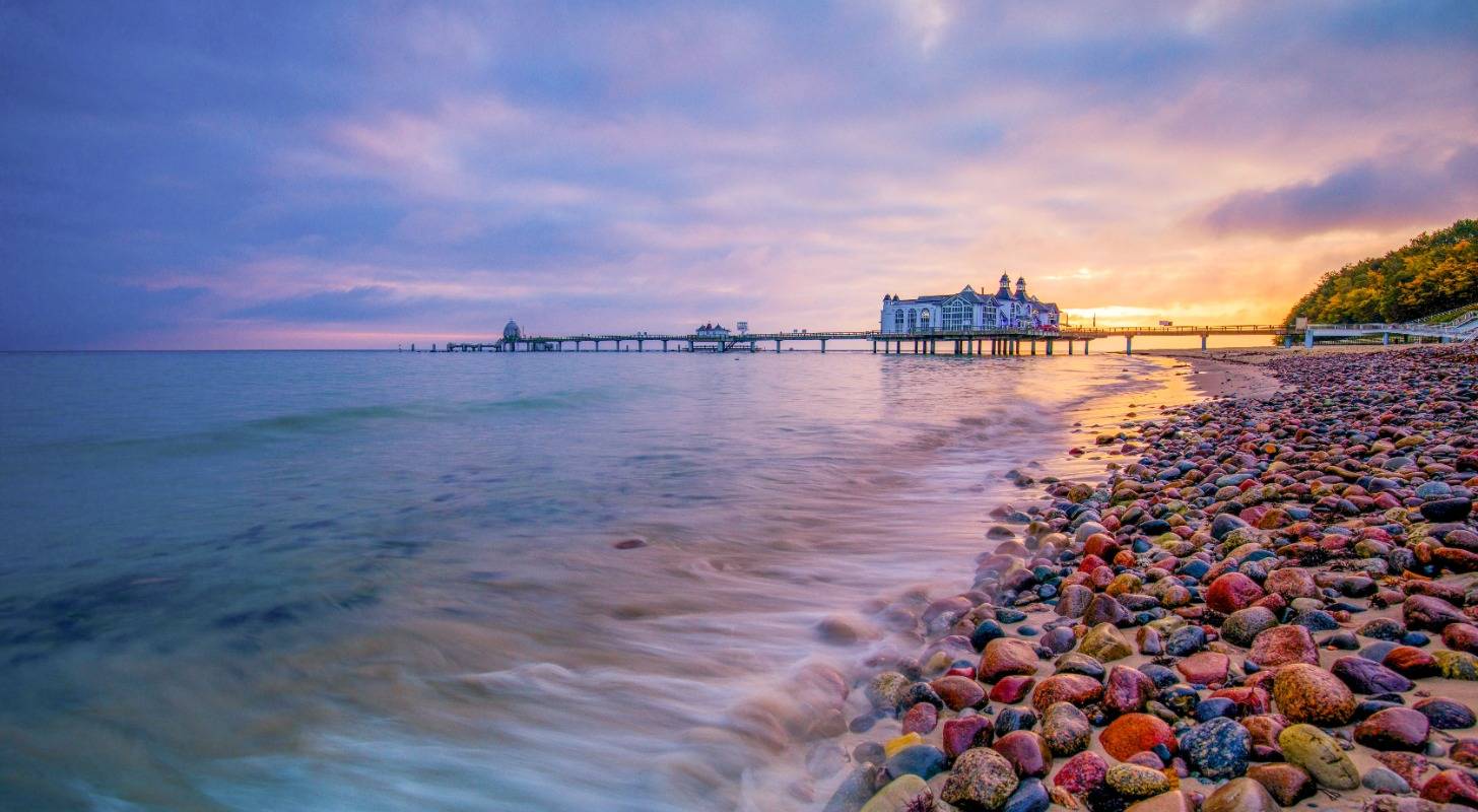 Voyage en Allemagne, Heringsdorf plage