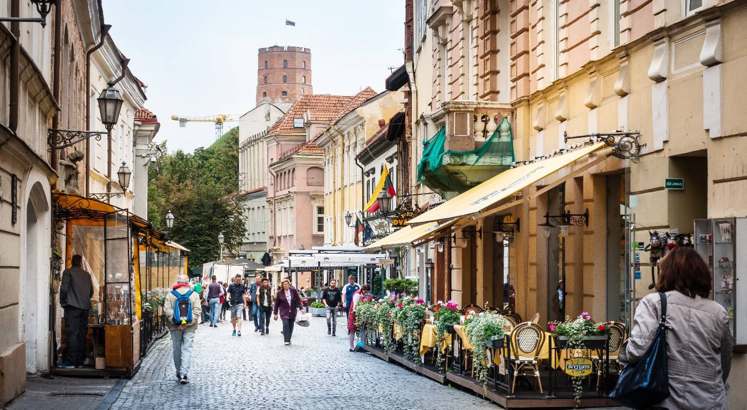 Vol pas cher pour Vilnius, découvrez la vieille ville de Vilnius