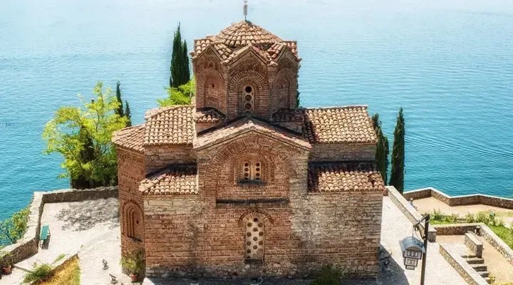 Un monastère byzantin près d'Ohrid Vol pas cher pour Ohrid, visitez un monastère byzantin près d'Ohrid
