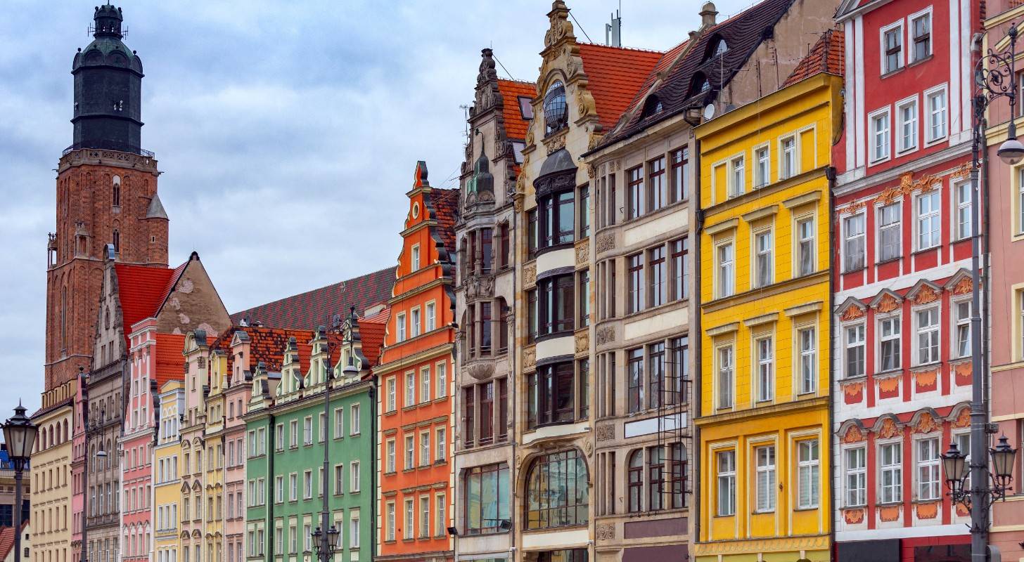 Vol pas cher pour Wroclaw et son centre ville coloré