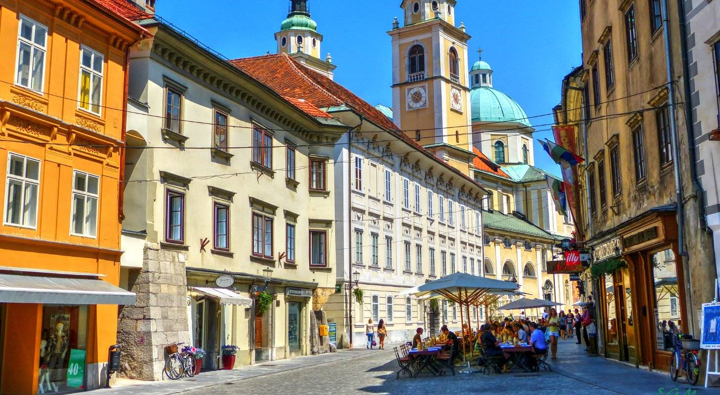 Vol pas cher pour Ljubljana, balade dans le centre-ville de Ljubljanica