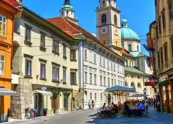 Vol pas cher pour Ljubljana, balade dans le centre-ville de Ljubljanica