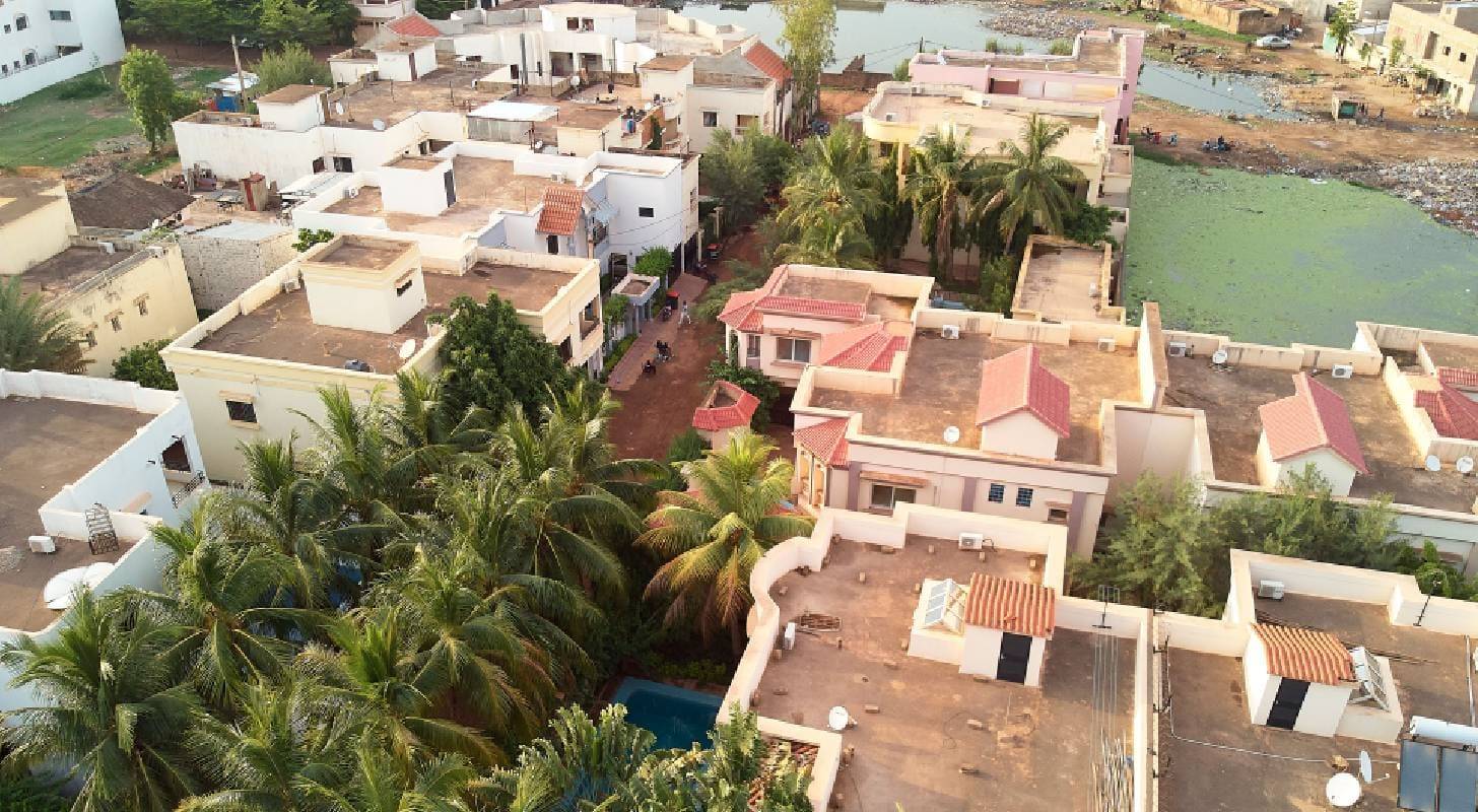Vol pas cher pour le Mali, vue panoramique de Quizambougou