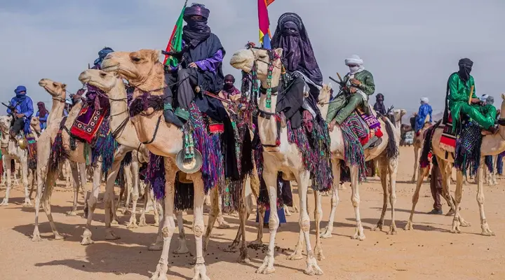 Hommes du désert Billet d'avion Niger