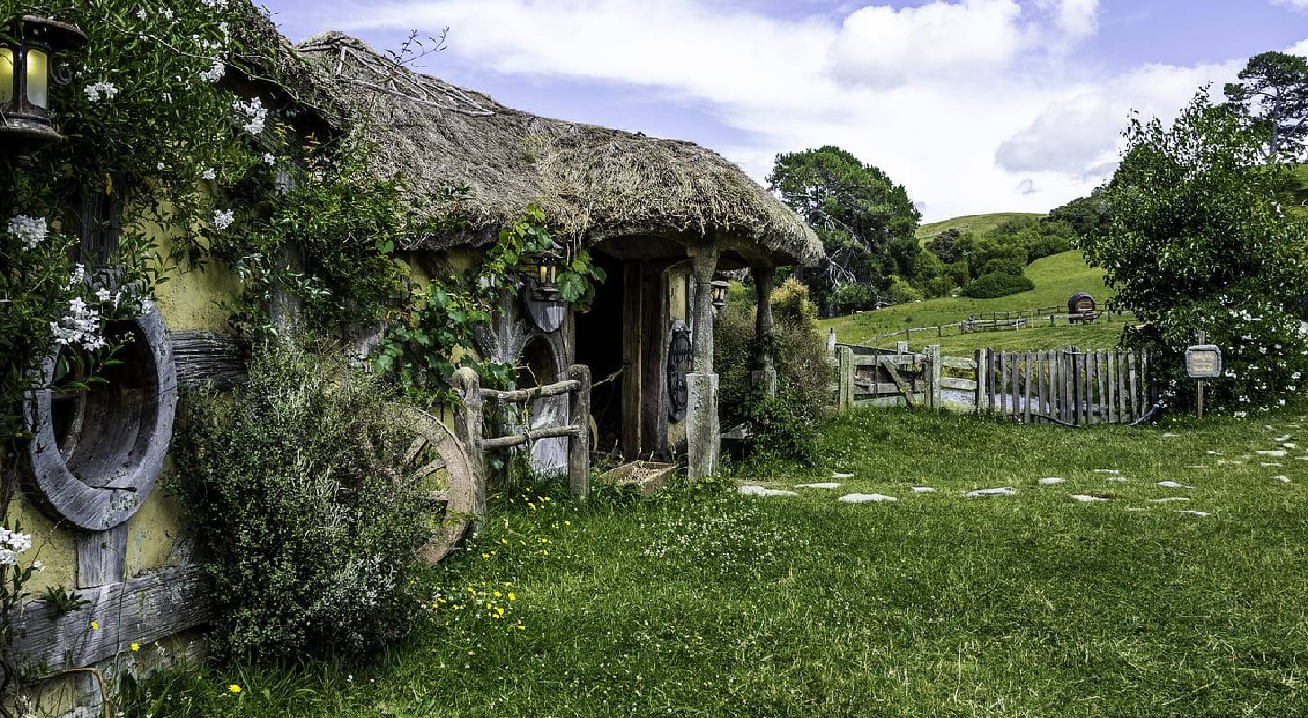 Vol pas cher pour la Nouvelle-Zélande, visite du village Hobbiton