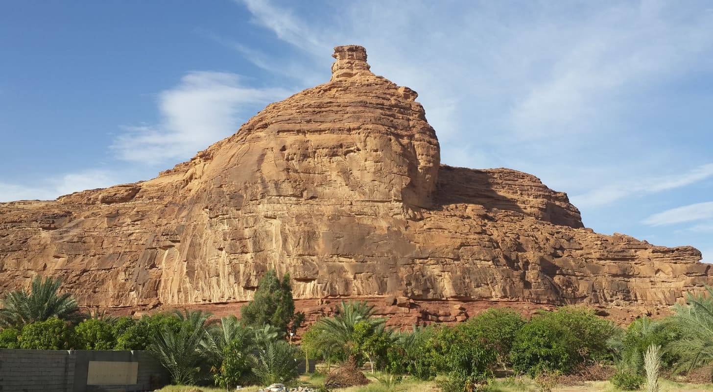 Vol pas cher pour l'Arabie Saoudite, explorez l'oasis d'Al Ula dans la province de Médine