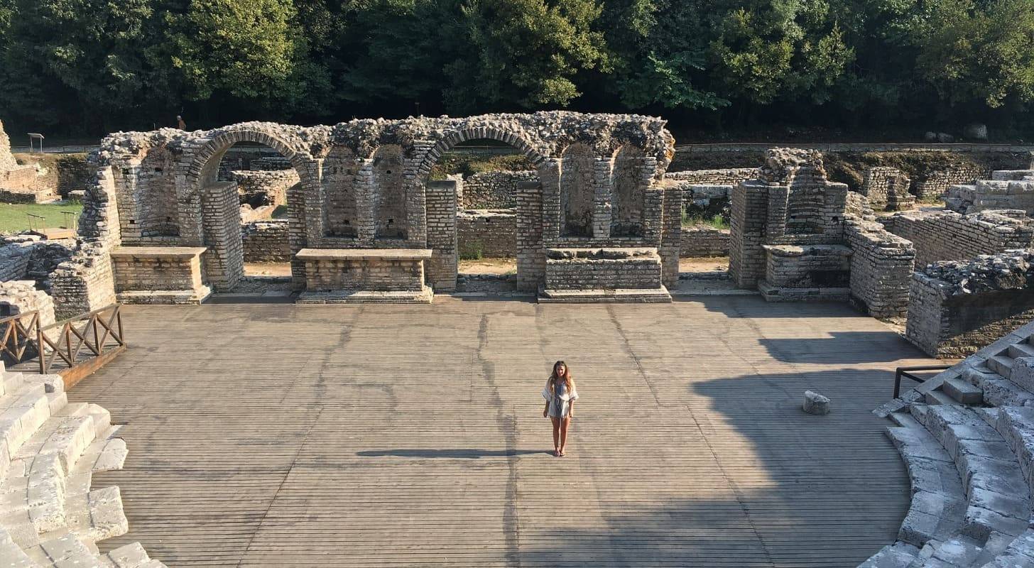 Voyage en Albanie, visitez l’amphithéâtre de Butrint