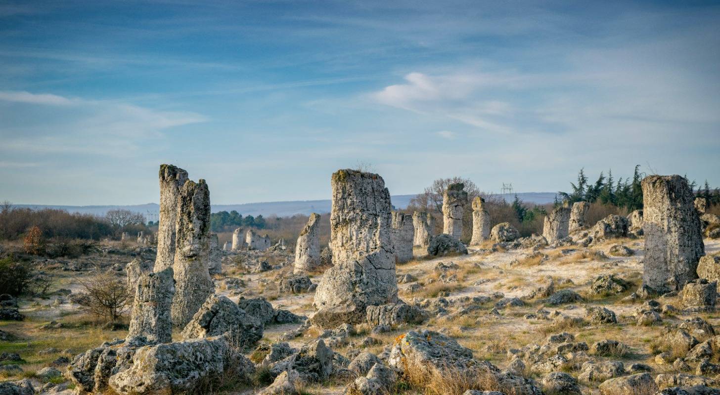 Voyage en Bulgarie, explorez la forêt de pierre près de Varna