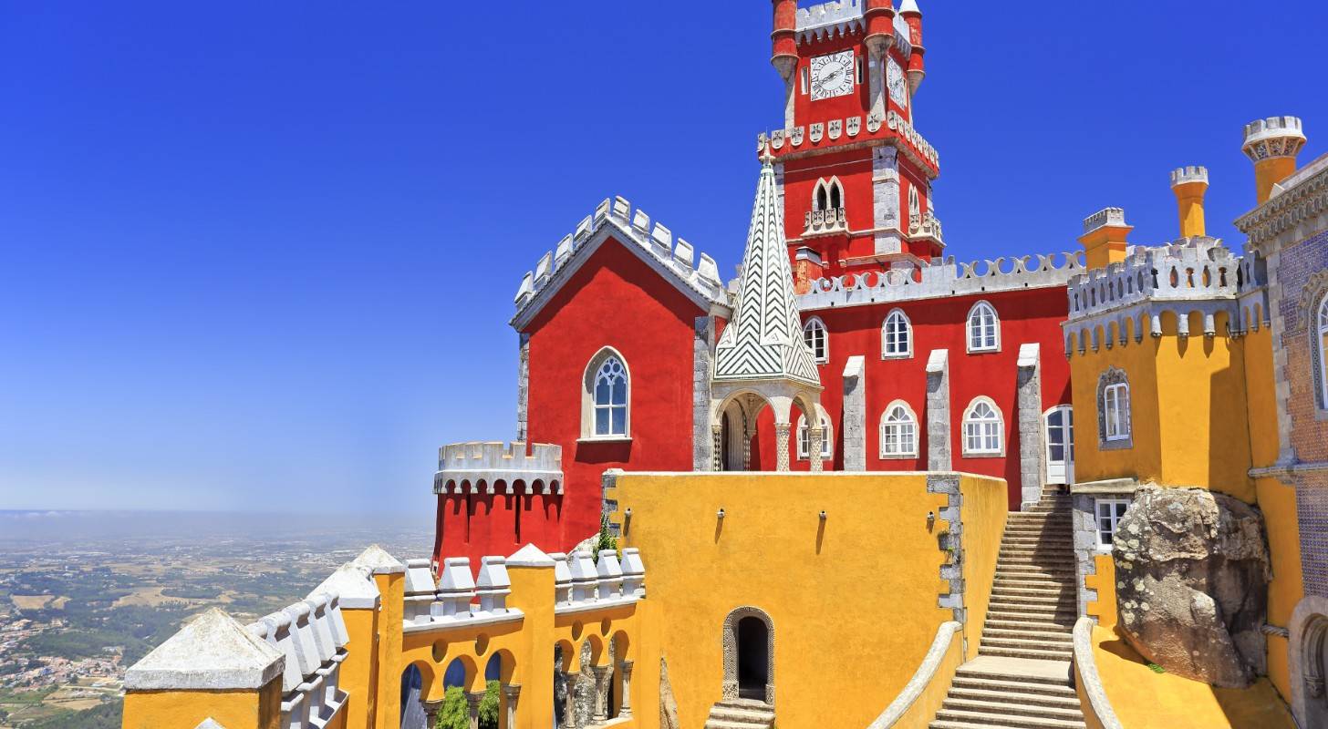 Vol pas cher pour le Portugal, découvrez le Palais de Pena à Sintra