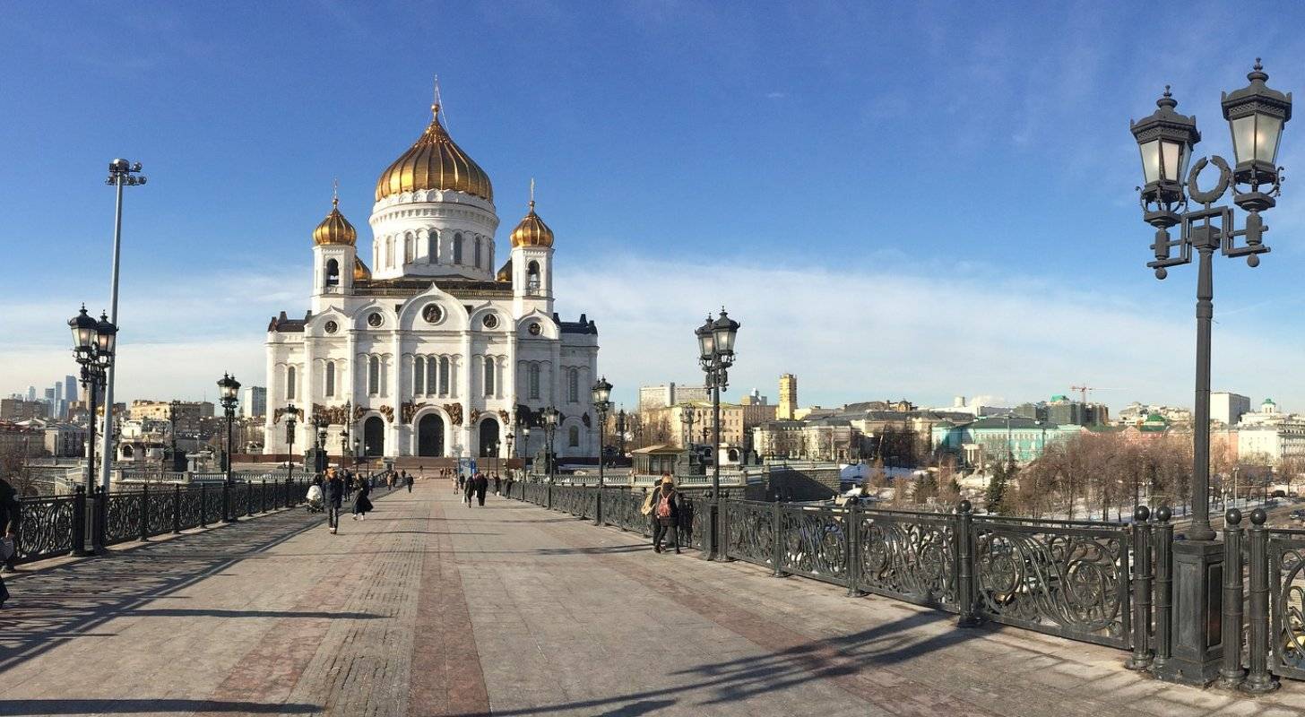 Vol pas cher pour la Russie, cathédrale du Christ-Sauveur à Moscou