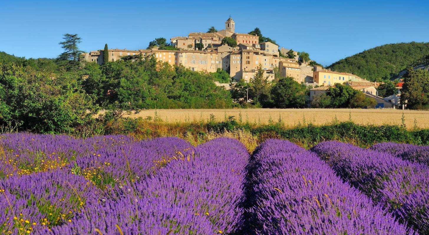 Photo de la Provence dans le Sud de la France