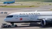 Air Canada progresse dans sa réduction d'empreinte carbone Appareil Air Canada au sol