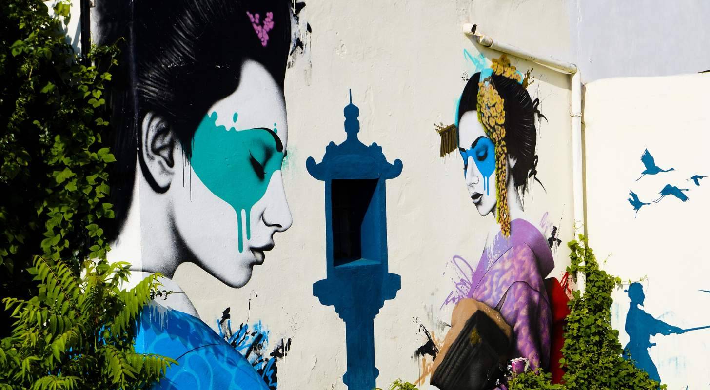 Street art à Ibiza : explorez l'île avec un vol pas cher Ibiza