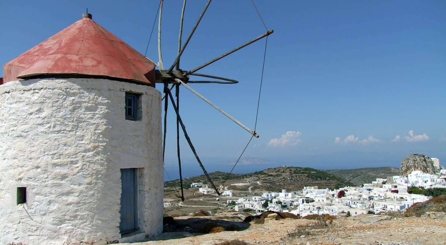 Voyage pas cher dans les Cyclades pour découvrir les moulins de Mykonos