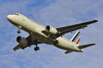 appareil air france en vol