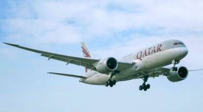 qatar airways decollage