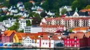 sur les bord de bergen norvege